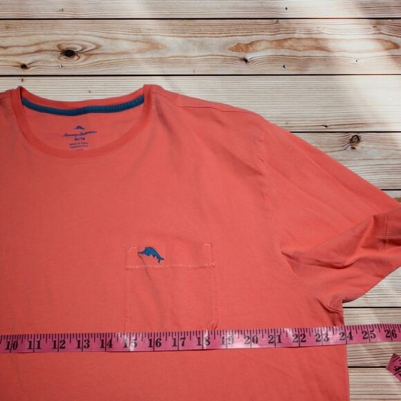 Tommy Bahama Peach t-Shirt Size XL - Picture 5 of 6